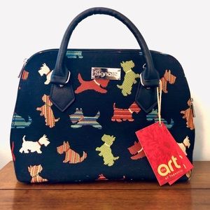 Westie Scottie Dog Tapestry Purse